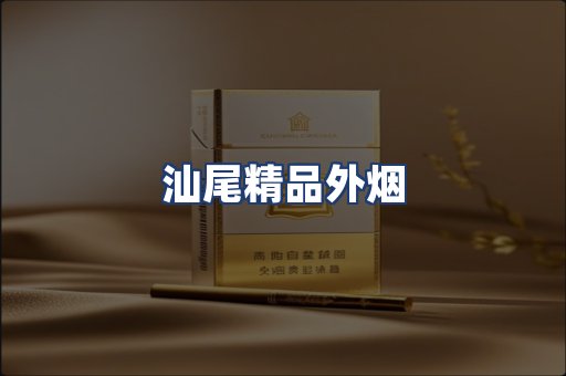 汕尾精品外烟